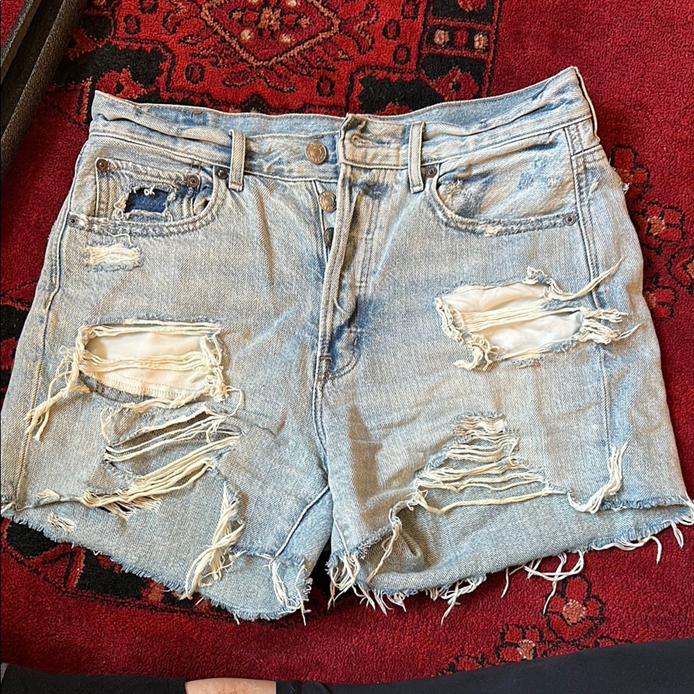 American Eagle Distressed Denim Shorts